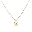 Shooting Stars Necklace Gold Celestial Bar Star Charm Layered 18K Gold Dainty Wish Necklace Gift for Her Christmas Holiday Jewelry